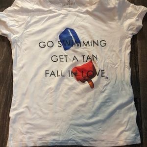 Aerie crop soft sexy t shirt size xs